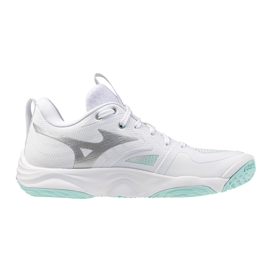 Mizuno WAVE MOMENTUM ELITE White/Blue Tint